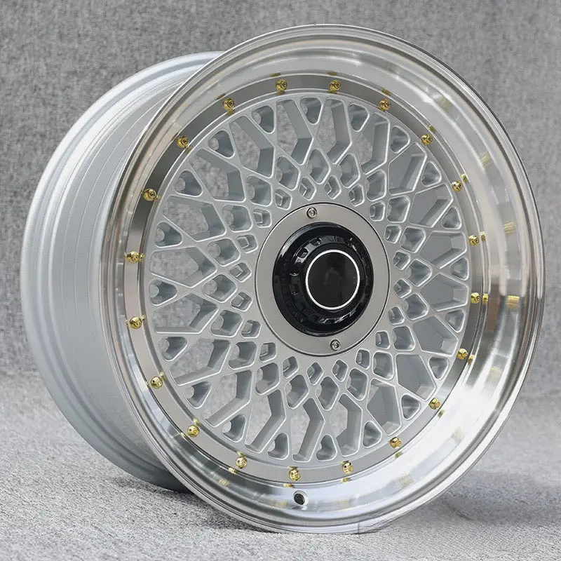 15'' As- Motorsport Mesh 4/100 & 4/114 Pcd Silver Rims Arriving End November 1