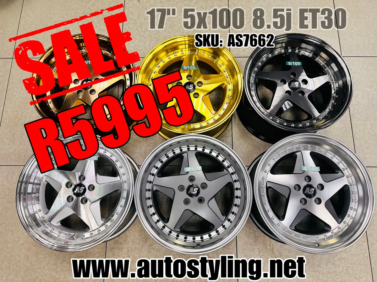 17” As - Rari 348 4X100 & 5X100 Wheels 2
