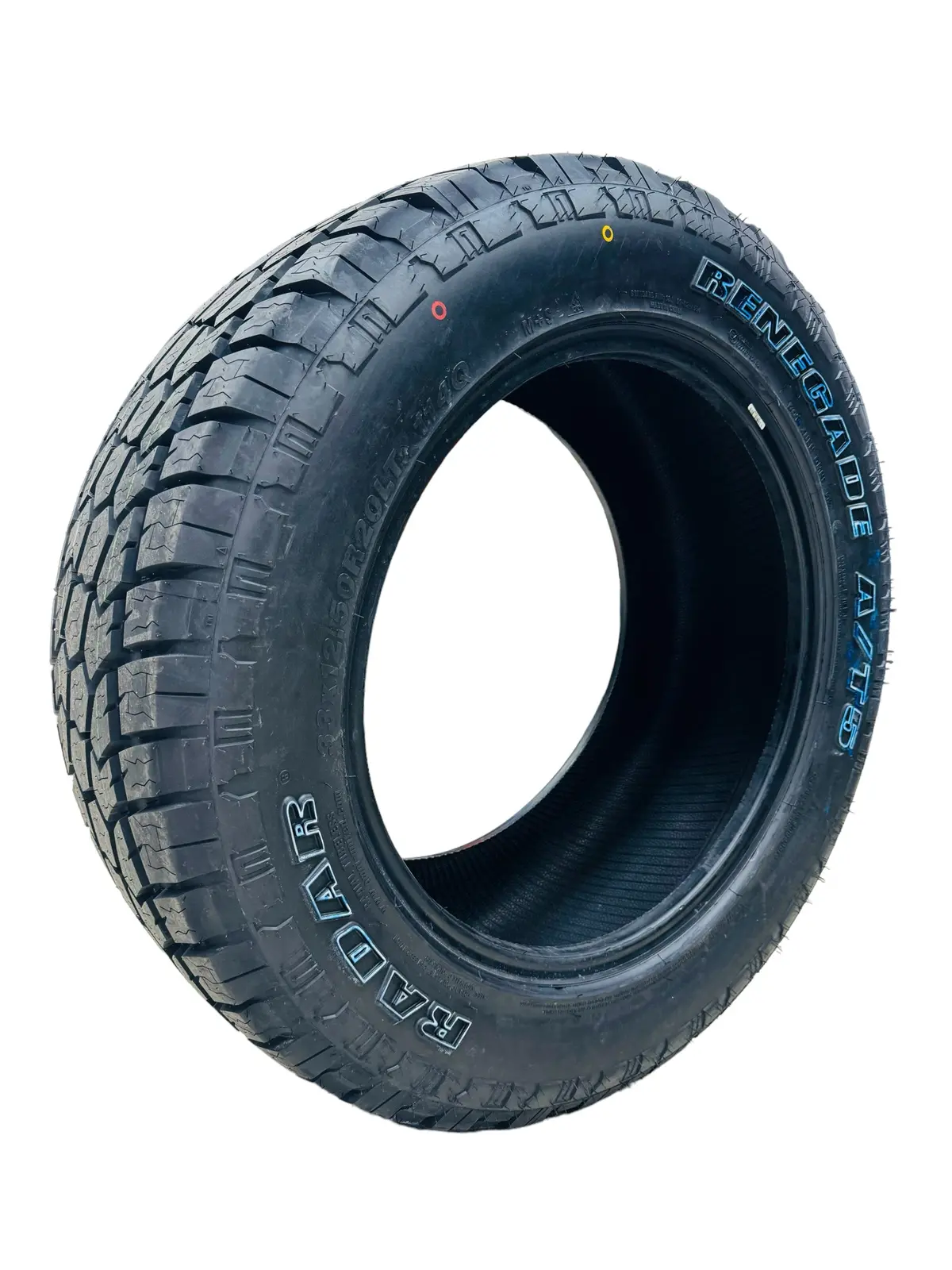 Radar Renegade At-5 33X12.5/20 Tyre White Letters 1