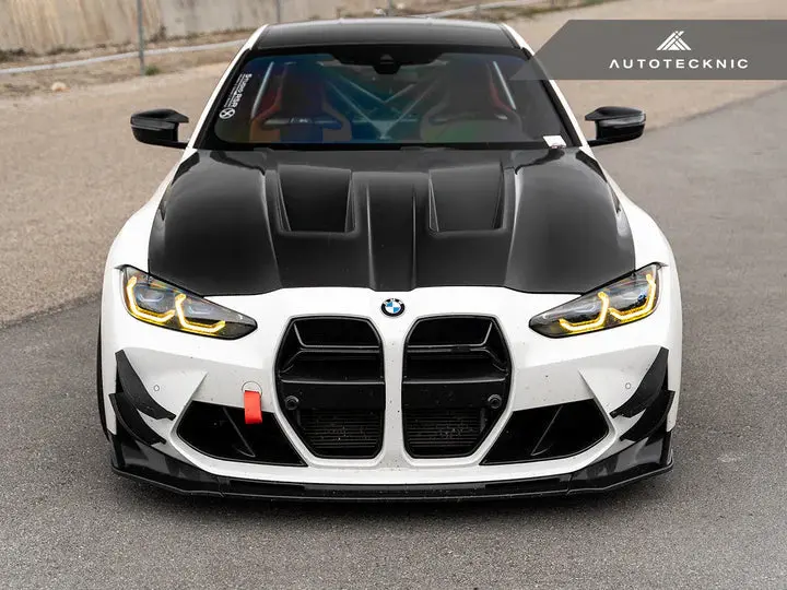 Autotecknic G8x M3 / M4 Dry Carbon Gt4 Bumper Canard Set 1