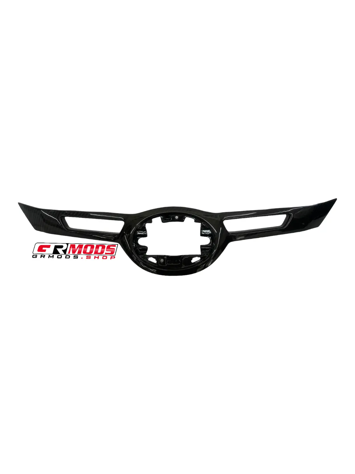 Grmods Carbon Fiber Front Badge Trim 1