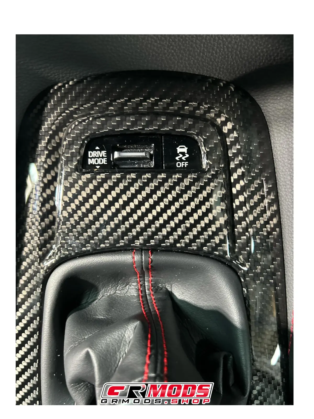 Carbon Fiber Gr Corolla Shift Panel Middle Cover 2