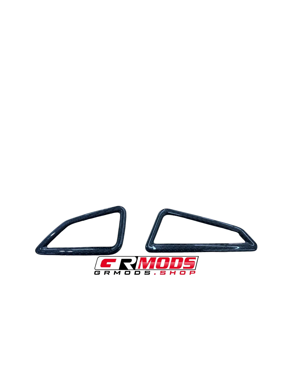 Carbon Fiber Gr Corolla Dash Top Vent Trims 1