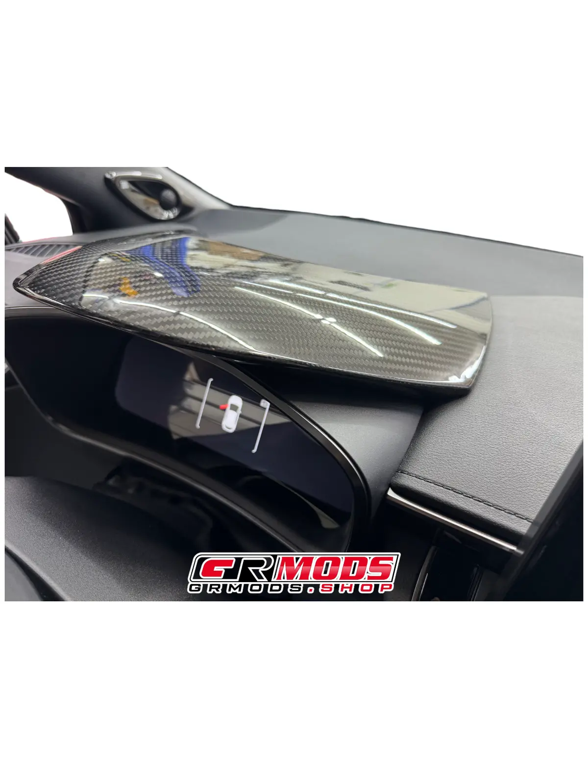 Carbon Fiber Gr Corolla Instrument Cluster Cover 4