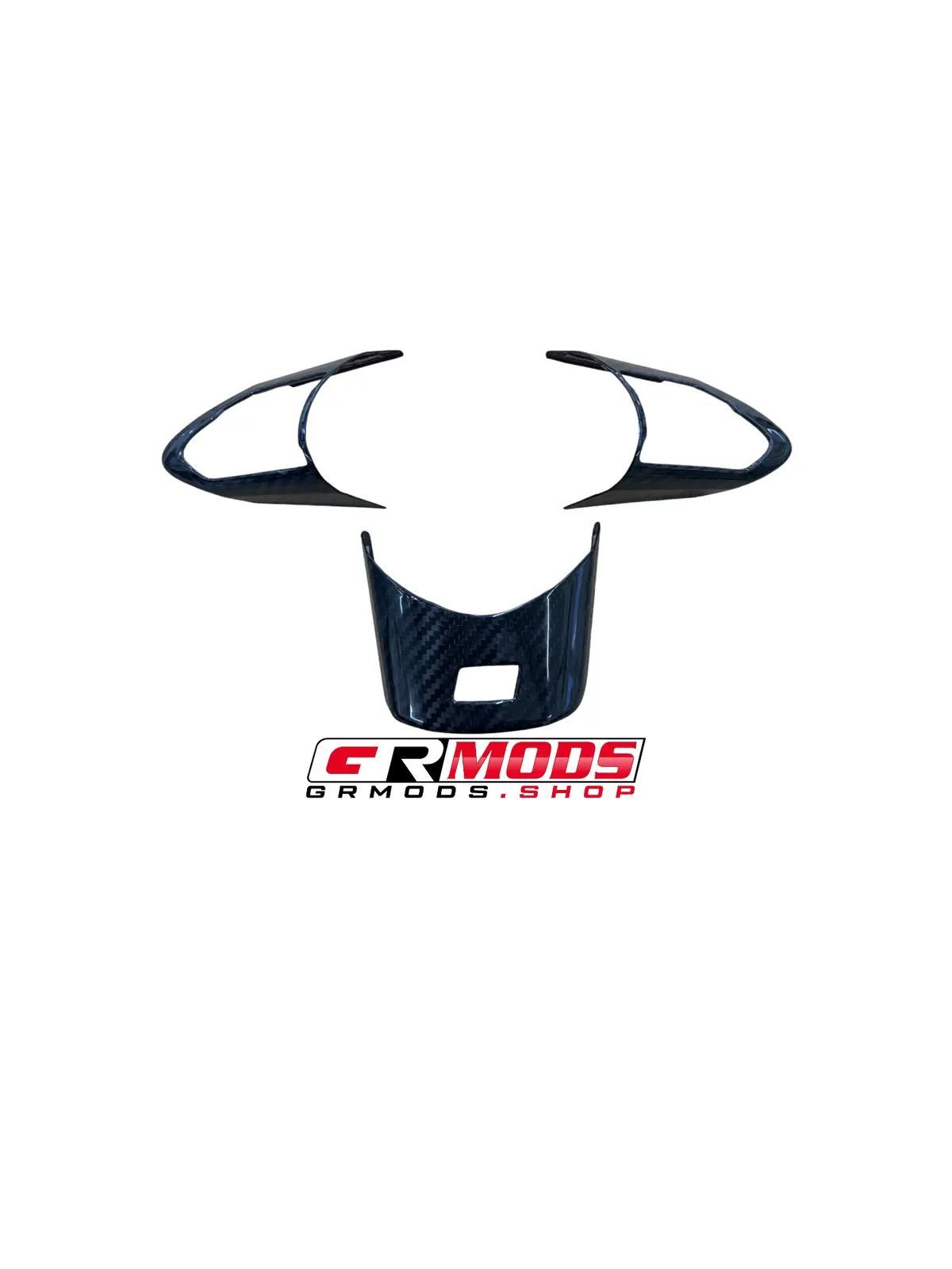 Carbon Fiber Gr Corolla Steering Wheel Trim Covers 1