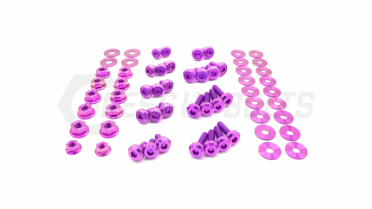 Dress Up Bolts Titanium Hardware Engine Bay Kit - Infiniti Q50 (2014-2015) 6