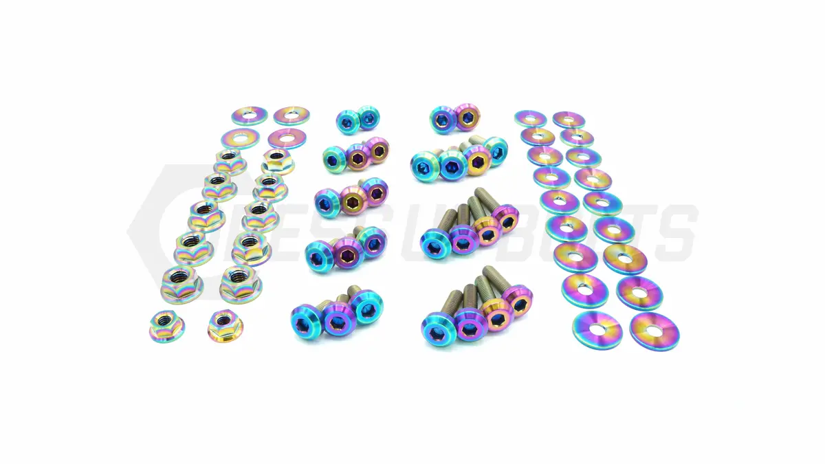 Dress Up Bolts Titanium Hardware Engine Bay Kit - Infiniti Q50 (2014-2015) 4