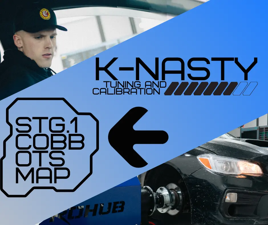 K-Nasty Stage 1 Ots Maps 2008-2014 Subaru Wrx/Sti 1