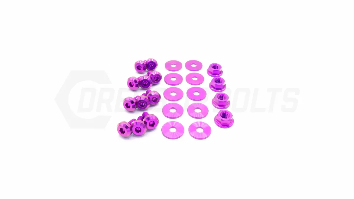 Dress Up Bolts Stage 1 Titanium Hardware Engine Bay Kit - Mazda Miata (1989-1997) 6