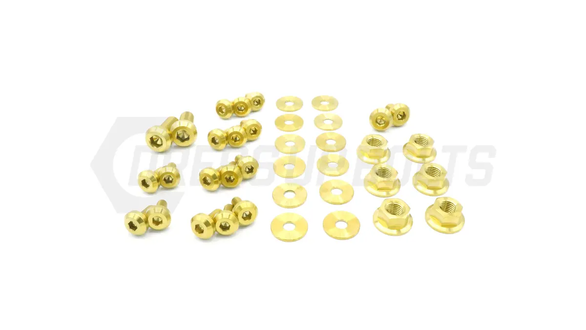 Dress Up Bolts Stage 1 Titanium Hardware Engine Bay Kit - Mitsubishi Evo Viii 1