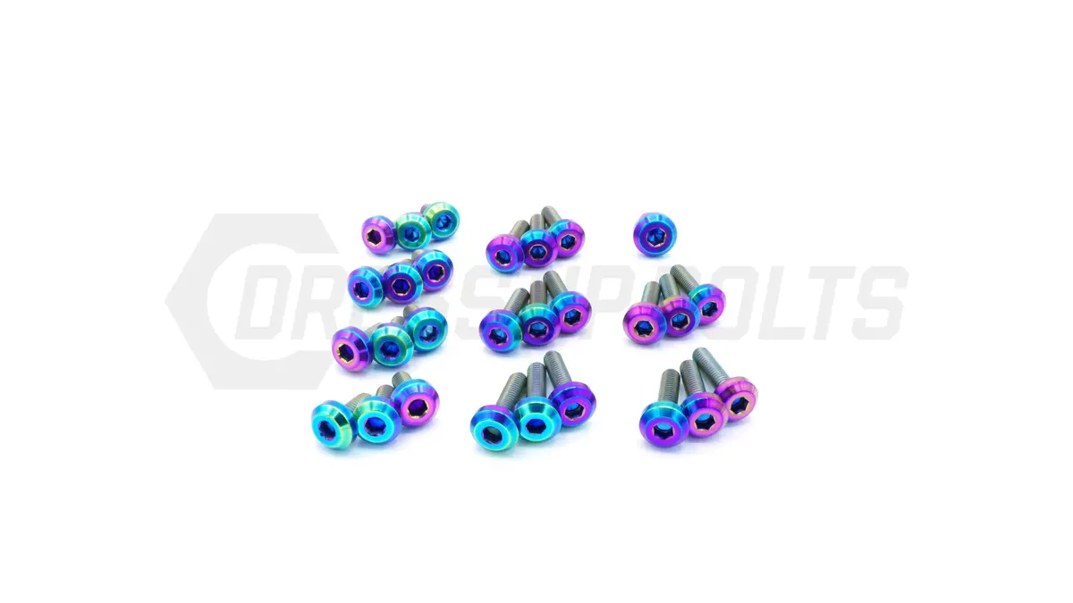 Dress Up Bolts Stage 2 Titanium Hardware Engine Kit - 4G63 Engine 1