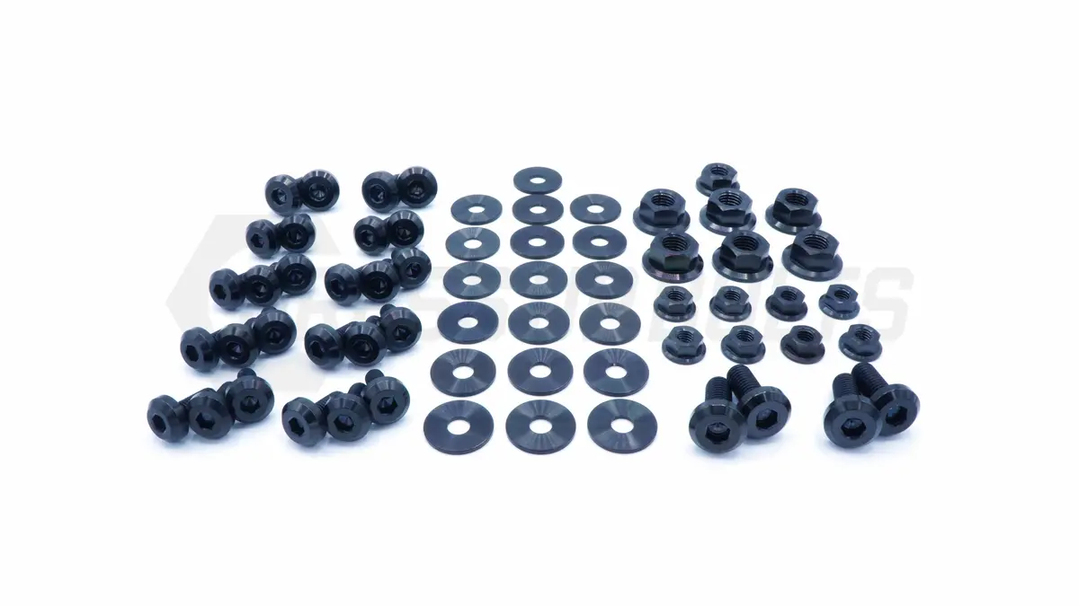 Dress Up Bolts Titanium Hardware Engine Bay Kit - Mitsubishi Evo X 6
