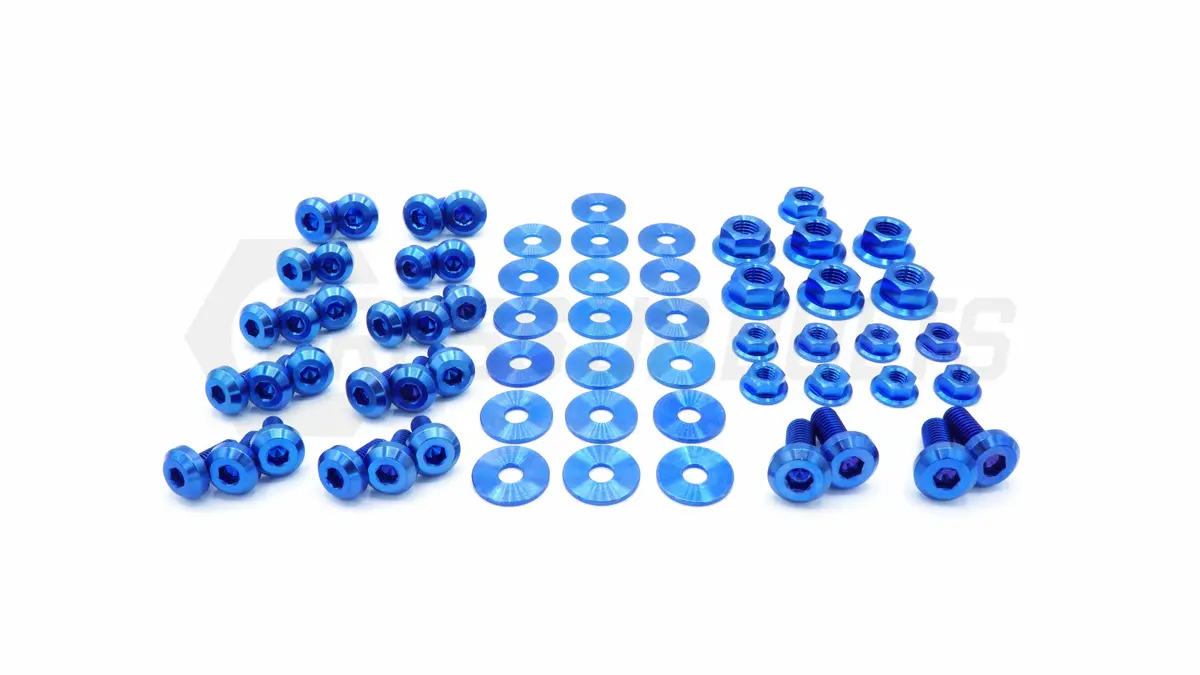 Dress Up Bolts Titanium Hardware Engine Bay Kit - Mitsubishi Evo X 1
