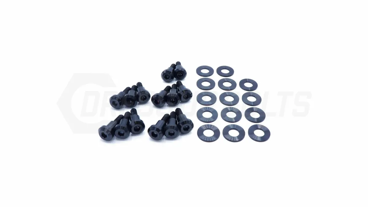 Dress Up Bolts Titanium Hardware Valve Cover Kit - 4B11t Engine 6