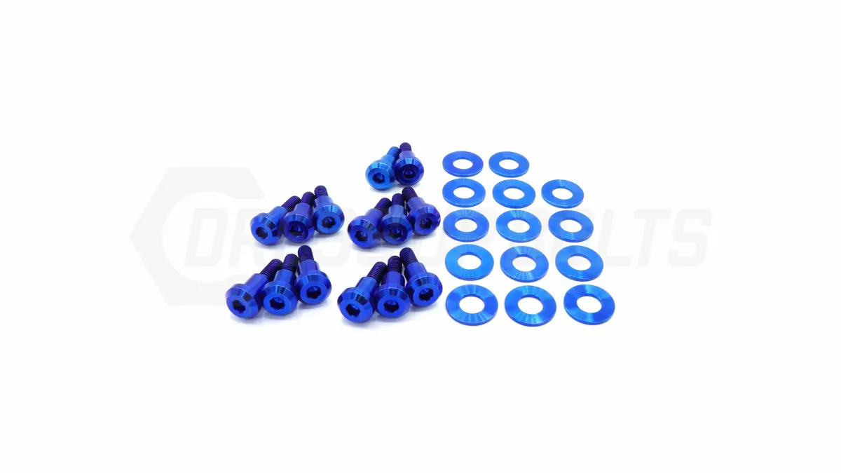 Dress Up Bolts Titanium Hardware Valve Cover Kit - 4B11t Engine 4