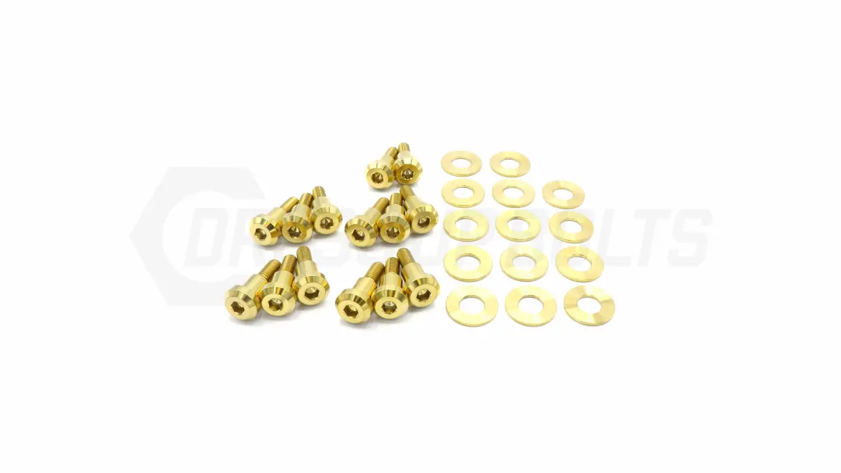 Dress Up Bolts Titanium Hardware Valve Cover Kit - 4B11t Engine 3