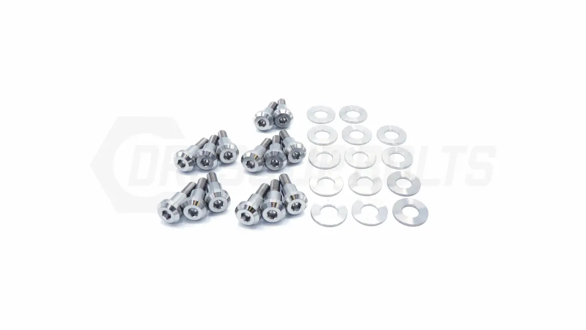 Dress Up Bolts Titanium Hardware Valve Cover Kit - 4B11t Engine 6