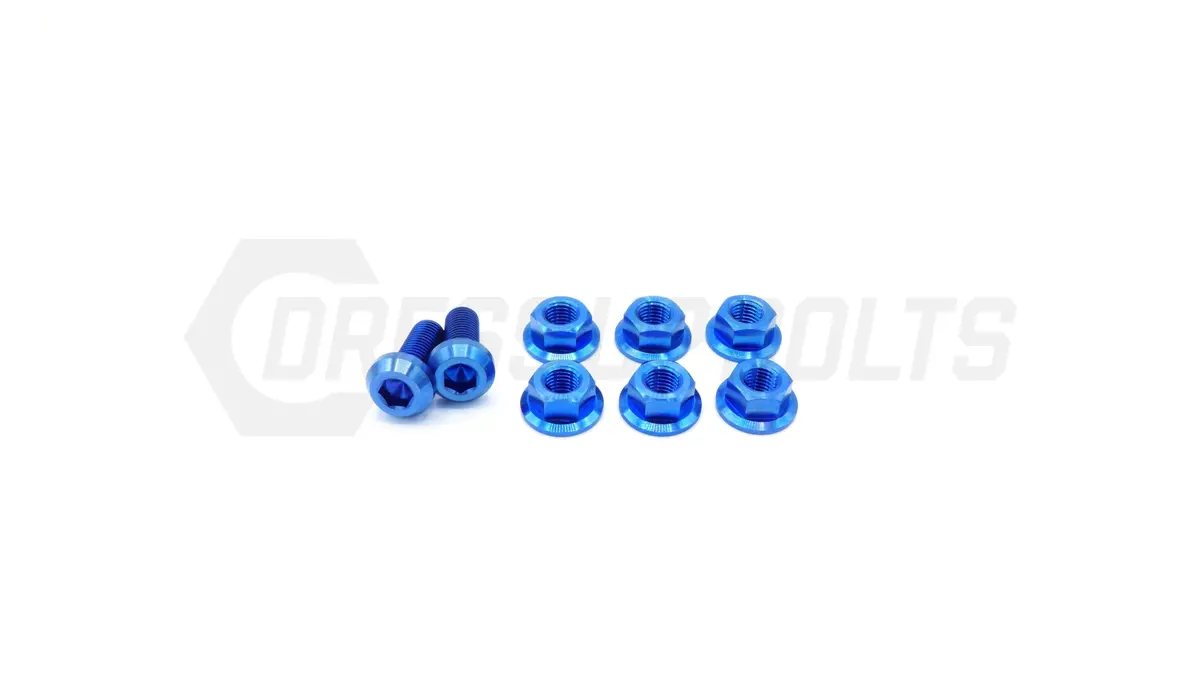 Mitsubishi Evo Viii (2003-2005) Titanium Dress Up Bolts Strut Tower Kit 1