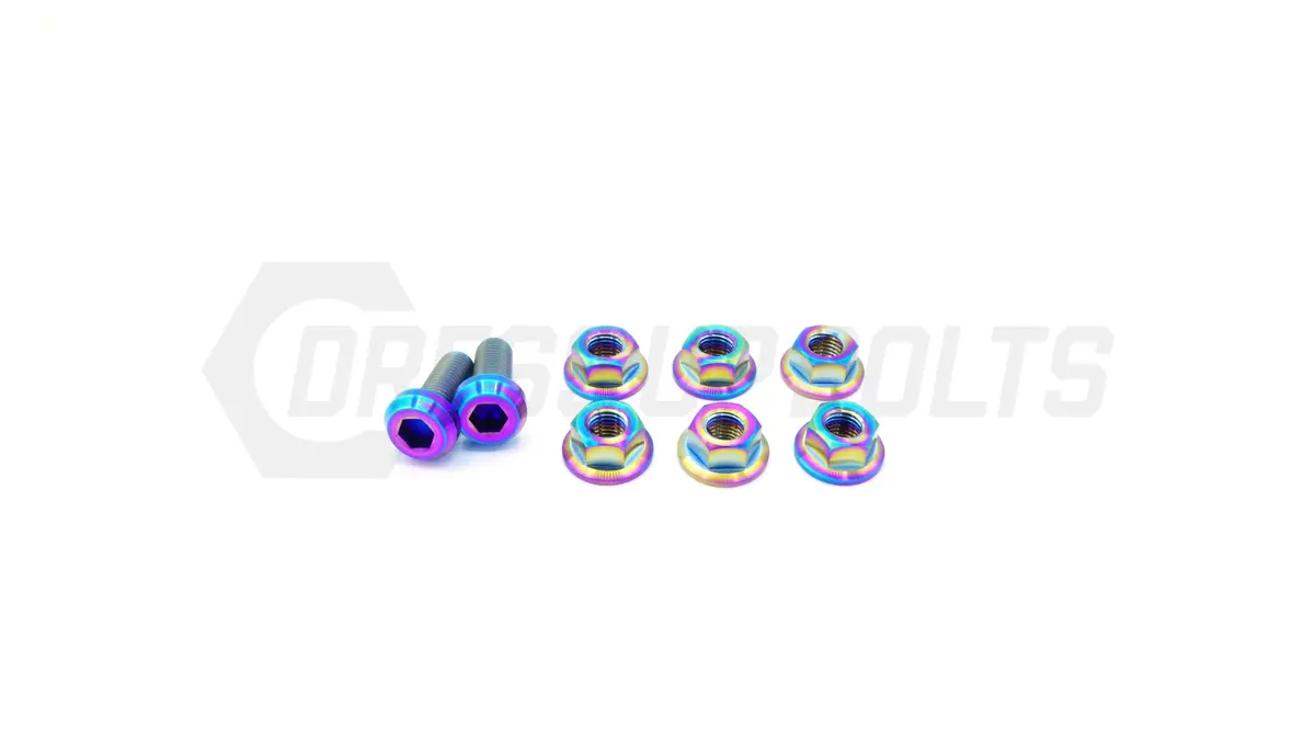 Mitsubishi Evo Ix (2006-2007) Titanium Dress Up Bolts Strut Tower Kit 1
