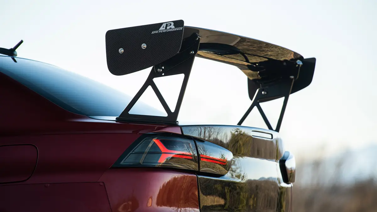 Dress Up Bolts Titanium Hardware Wing Kit - Apr Gtc-300 (Evo X) 5