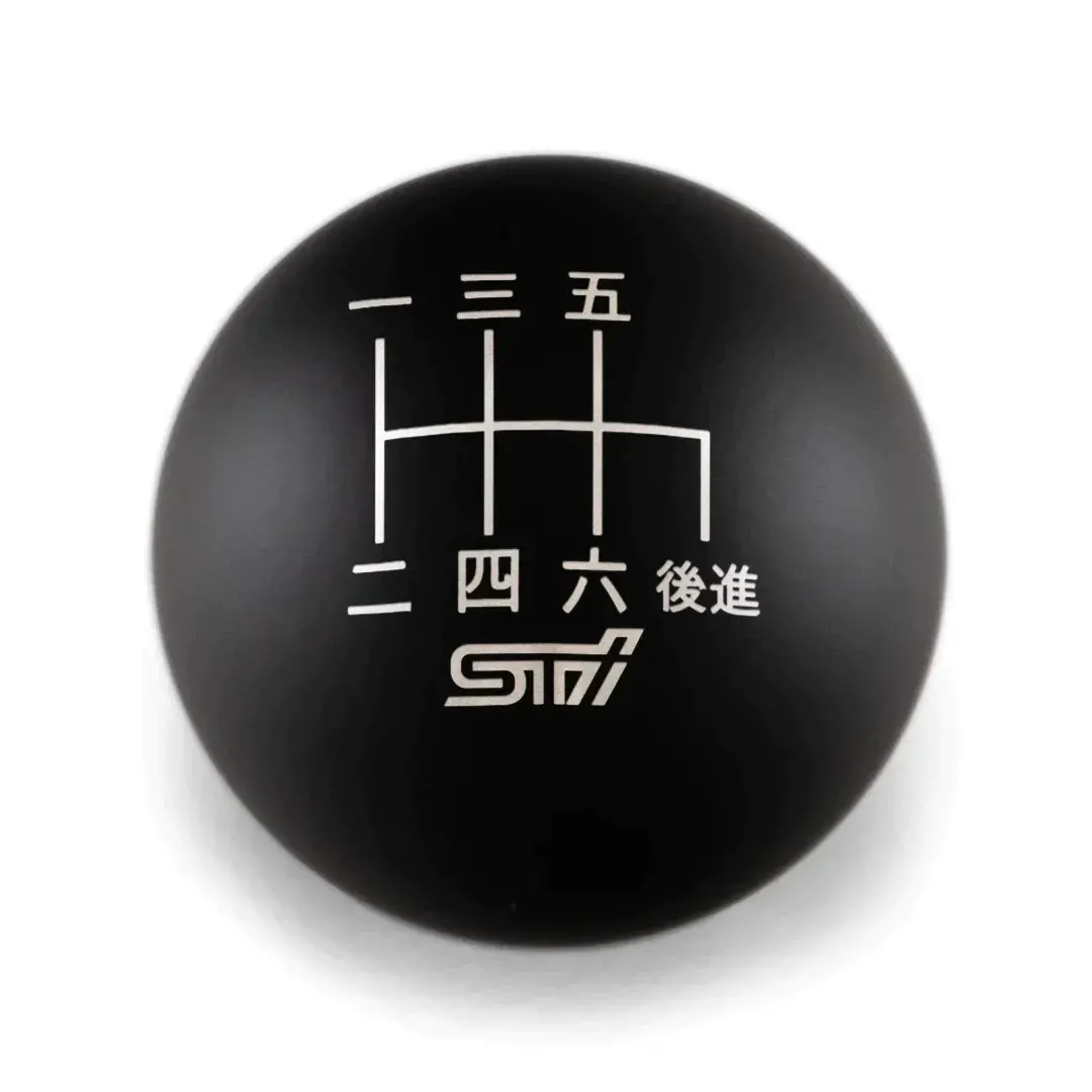 Billetworkz Weighted 6-Speed STI Shifter Featuring Authentic Japanese Engraving