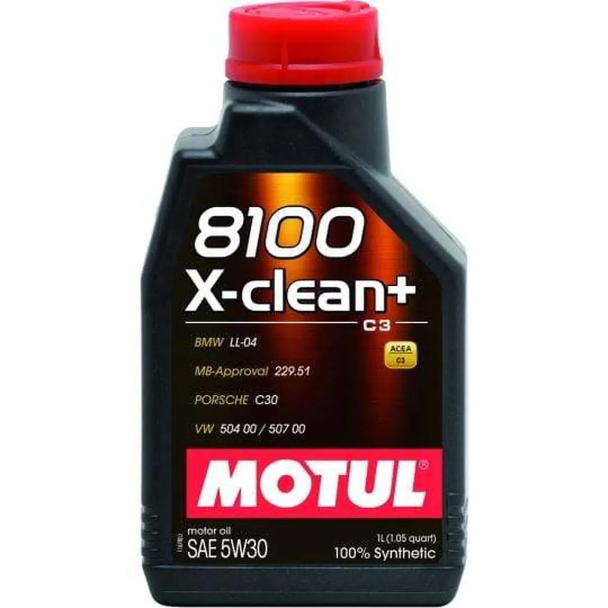 Motul 1L Synthetic Engine Oil 8100 X-Clean 5W30 1