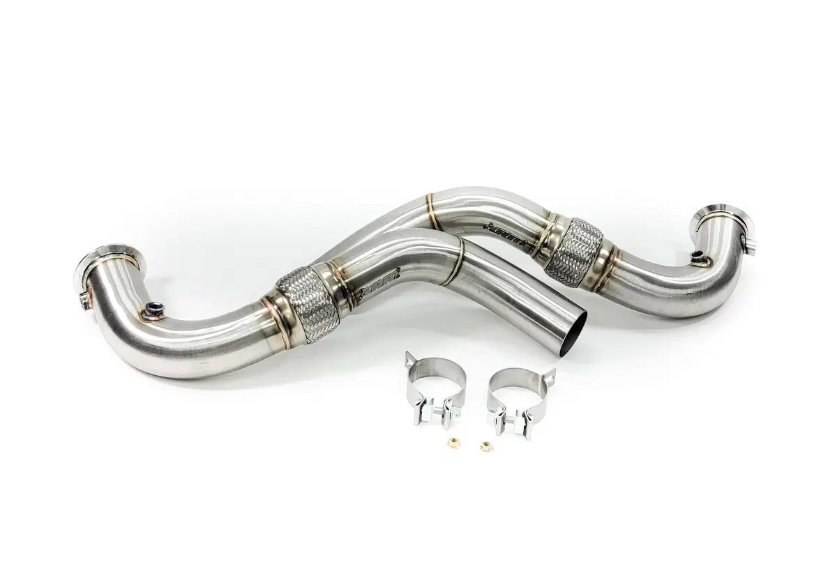 Bmw G30 M550i N63r 3" Catless Downpipes 1
