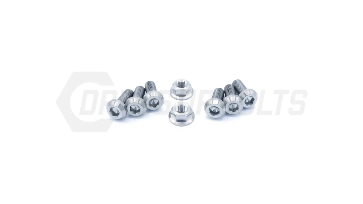 Dress Up Bolts Titanium Hardware Strut Tower Bar Kit - Nissan 350Z 5