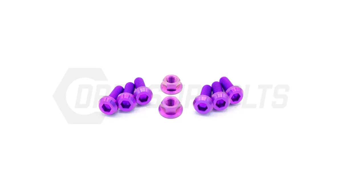 Dress Up Bolts Titanium Hardware Strut Tower Bar Kit - Nissan 350Z 6