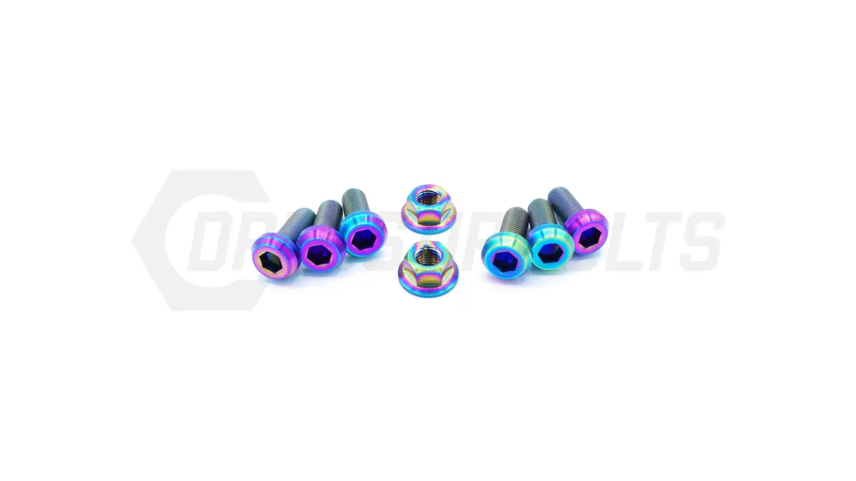 Dress Up Bolts Titanium Hardware Strut Tower Bar Kit - Nissan 350Z 3