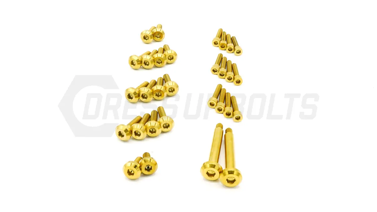 Dress Up Bolts Stage 2 Titanium Hardware Engine Kit - Rb26 Engine 4