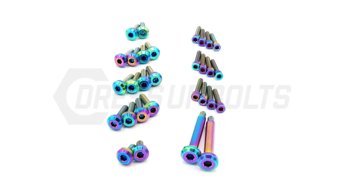 Dress Up Bolts Stage 2 Titanium Hardware Engine Kit - Rb26 Engine 1