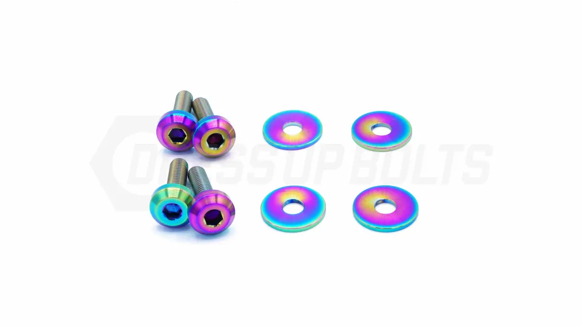 Nissan R35 Gt-R (2007-2019) Vr38 Titanium Dress Up Bolts Engine Cover Kit 1