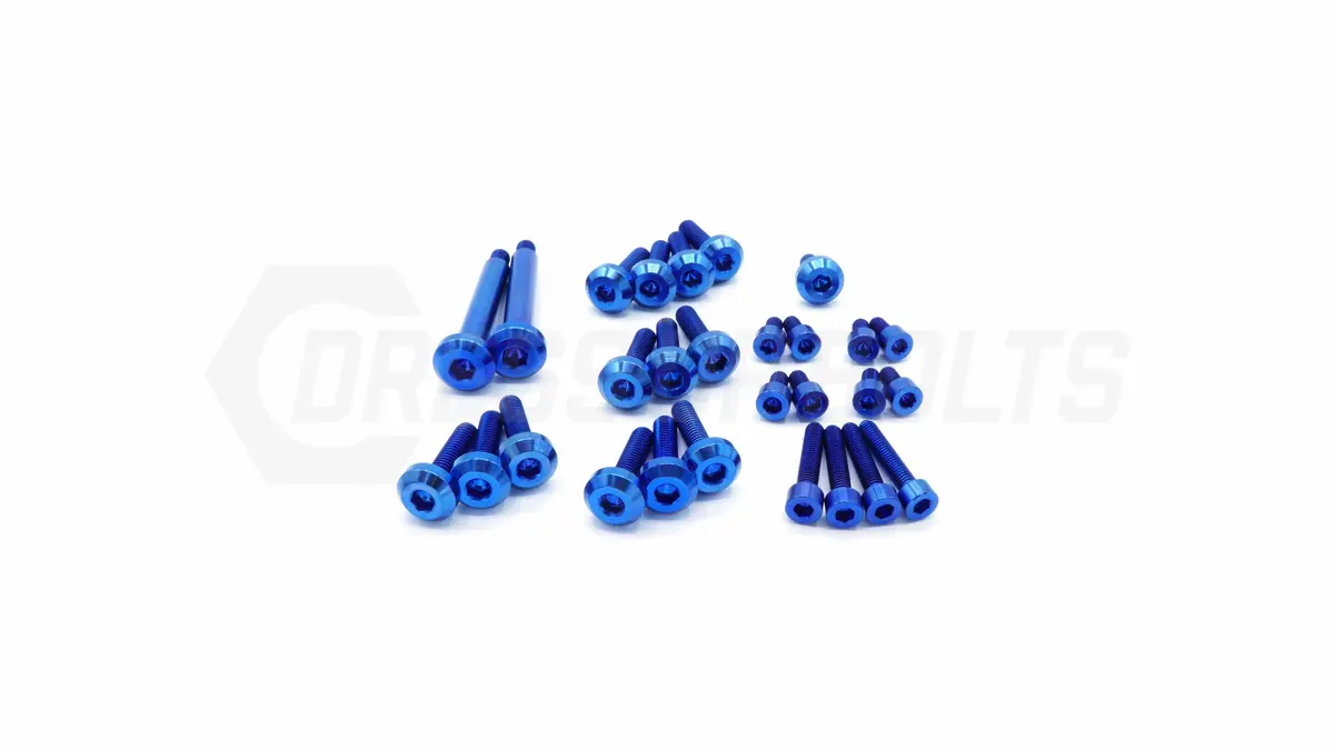 Dress Up Bolts Stage 1 Titanium Hardware Engine Kit - Rb25 Engine 5
