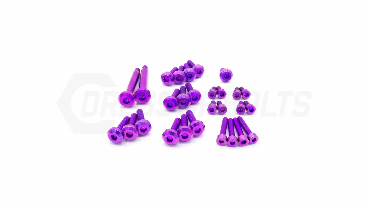 Dress Up Bolts Stage 1 Titanium Hardware Engine Kit - Rb25 Engine 5