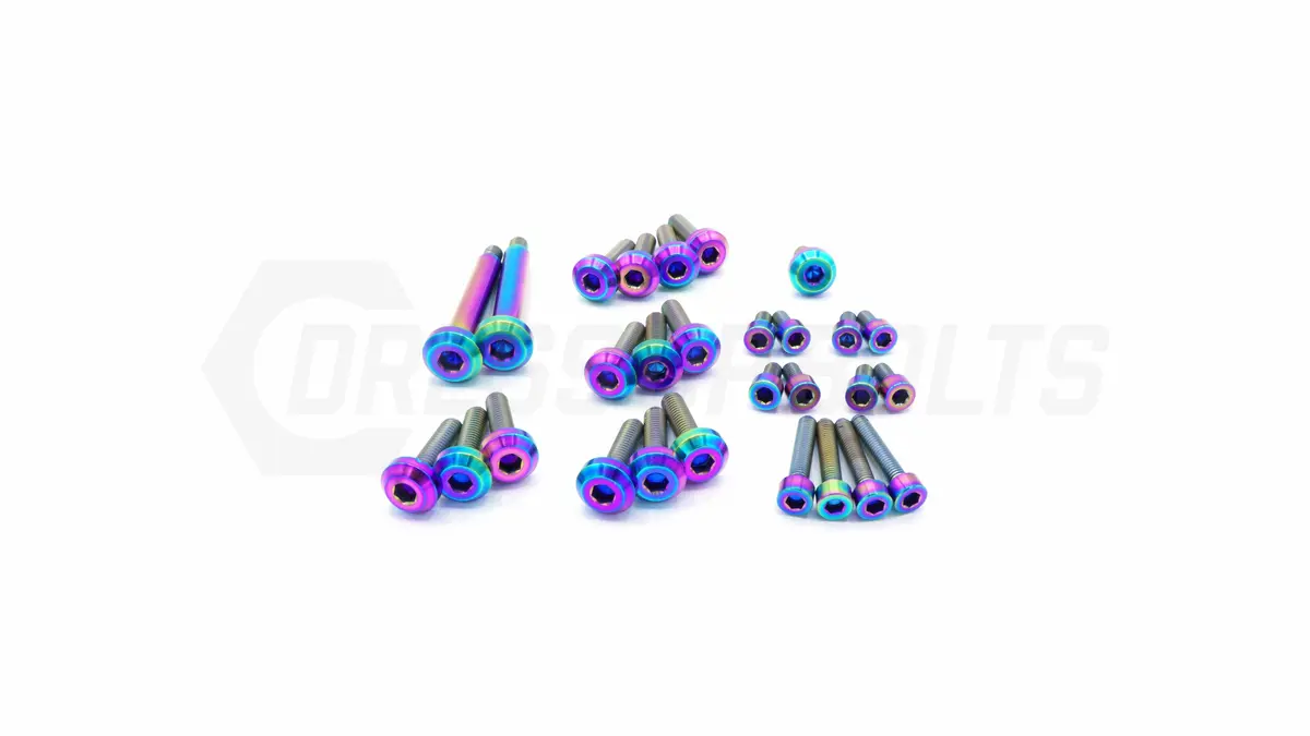 Dress Up Bolts Stage 1 Titanium Hardware Engine Kit - Rb25 Engine 4