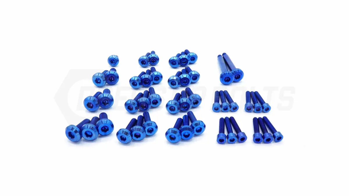 Dress Up Bolts Stage 2 Titanium Hardware Engine Kit - Rb25 Engine 1