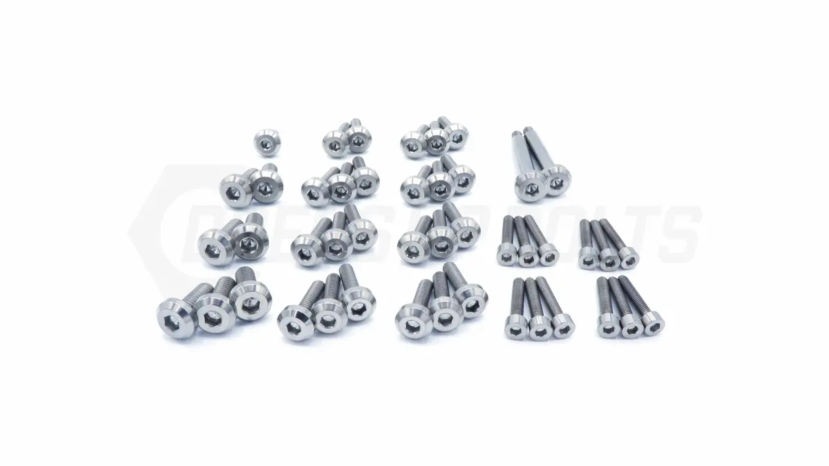 Dress Up Bolts Stage 2 Titanium Hardware Engine Kit - Rb25 Engine 6