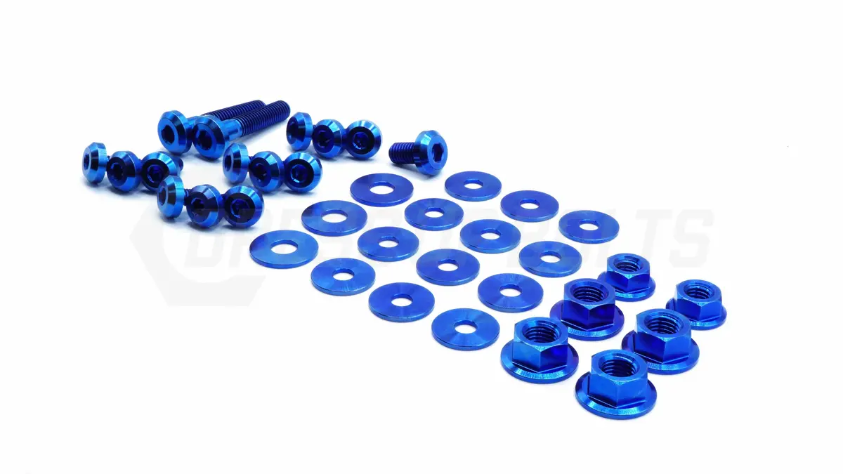Dress Up Bolts Stage 1 Titanium Hardware Engine Bay Kit - Nissan 300Zx (1990-1999) 2
