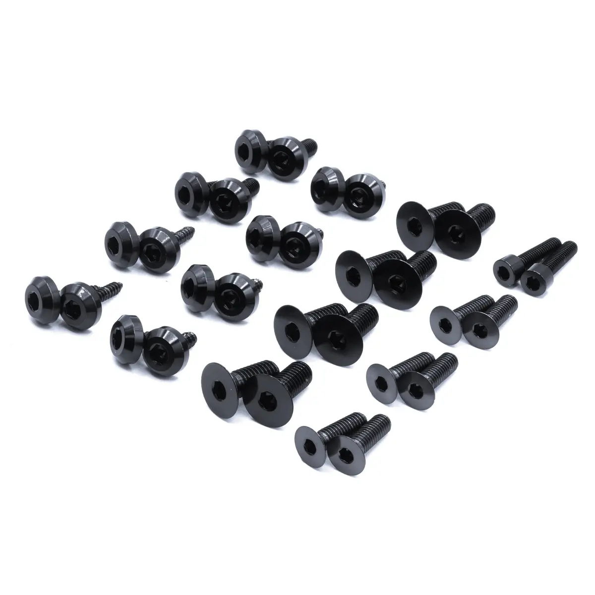 Dress Up Bolts Titanium Hardware Door Kit - Nissan 300Zx (1990-1999) 1