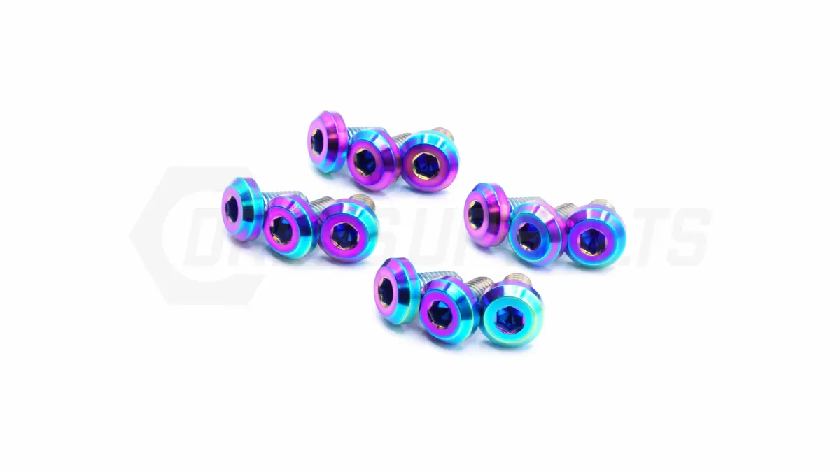 Titanium Dress-Up Bolts Coil Pack Bracket Kit for Nissan VG30DETT Engine