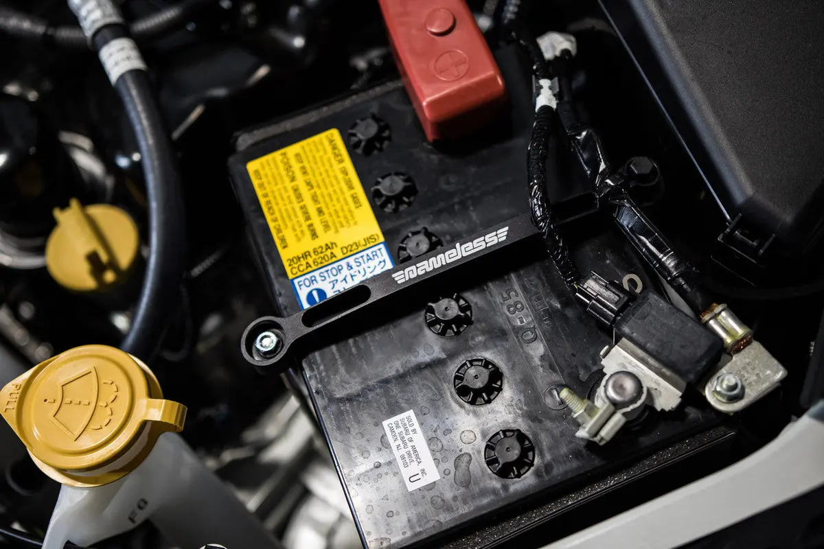 Nameless Performance Battery Tie Down 1