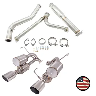 Catback Exhaust - 2020-2025 Legacy Xt / Sport - Dual Chamber With 5" Muffler 1