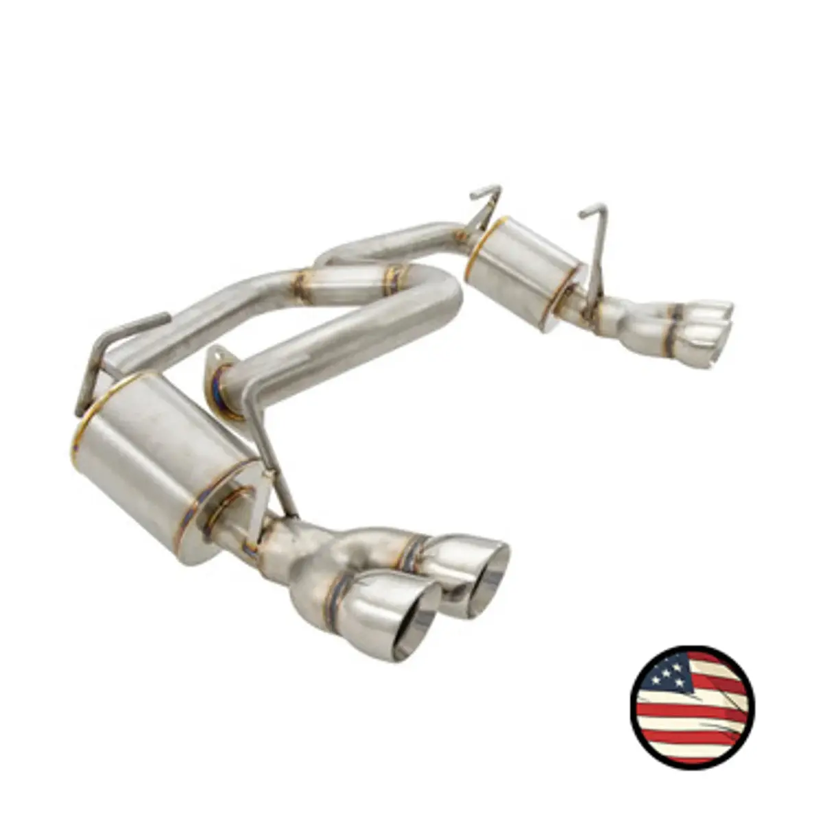 Axleback Exhaust - 2013-2017 Crosstrek Xv - Muffler Delete - Single Exit - 3" Double Wall Tip 2