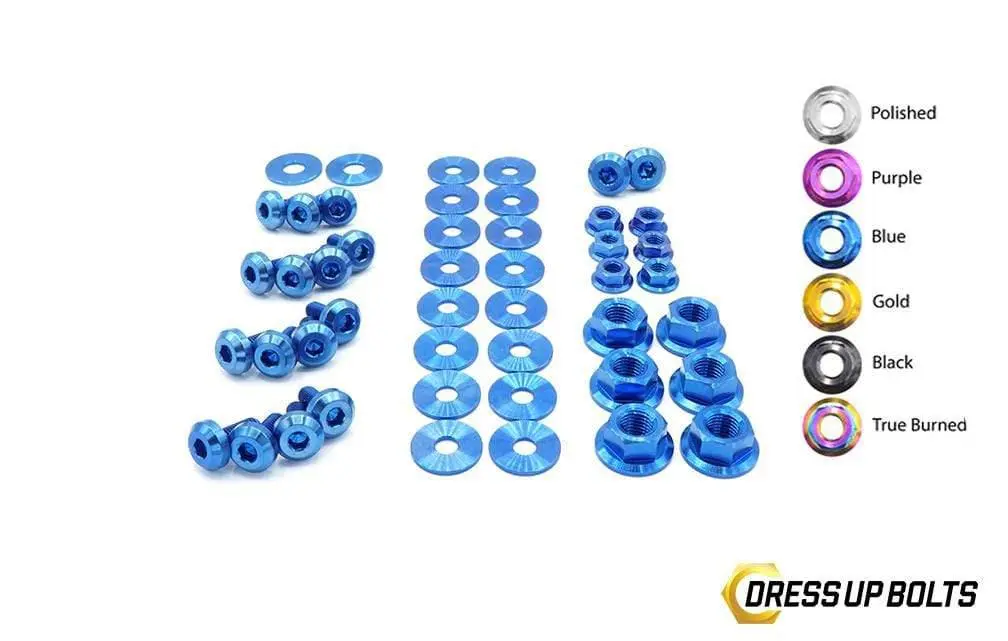 Dress Up Bolts Stage 1 Titanium Hardware Engine Bay Kit - Nissan S15 (1999-2002) 2