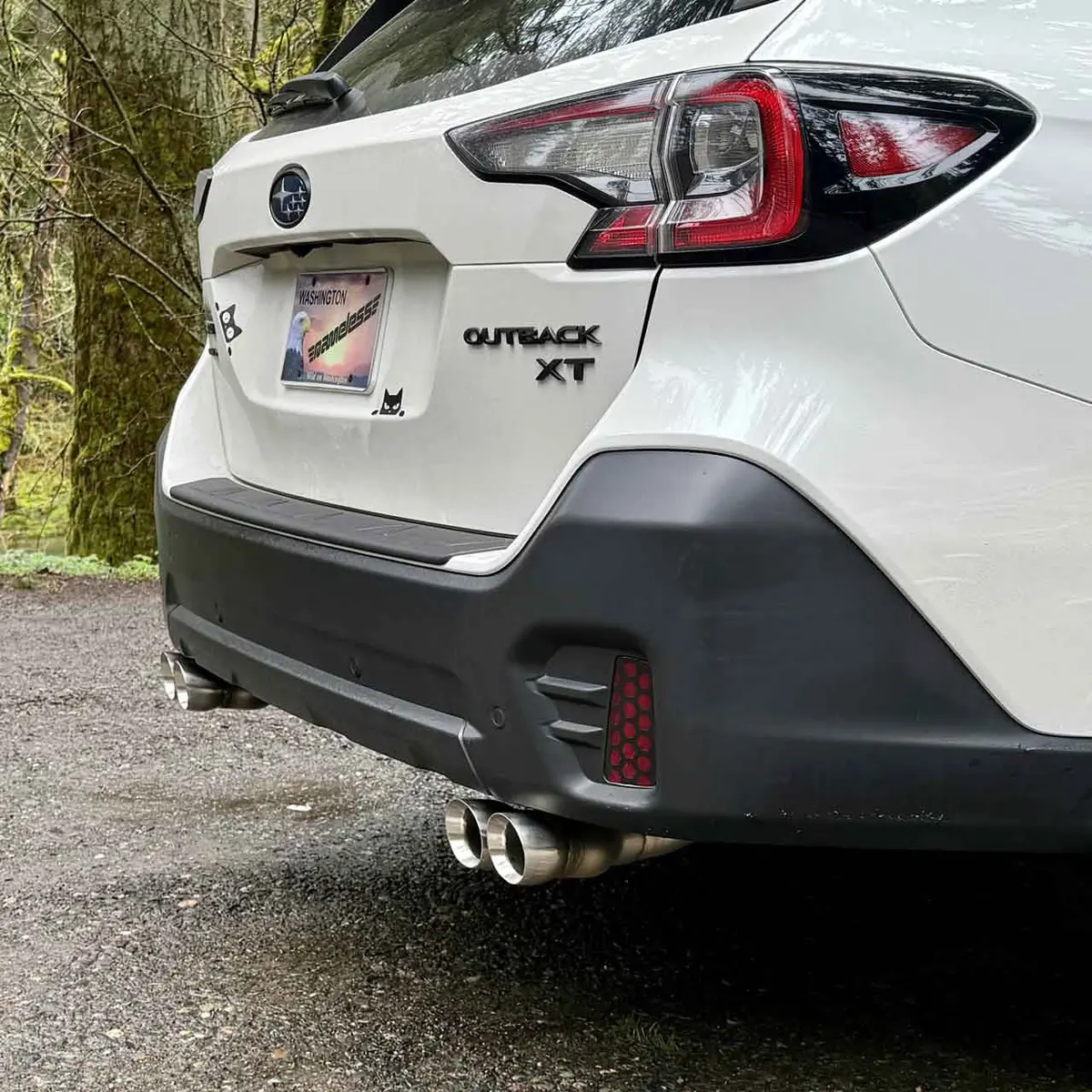 Catback Exhaust - 2020-2025 Outback Xt/Wilderness - Quad Exit - 5" Muffler 2