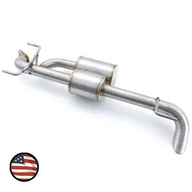Axleback Exhaust - 2021+ Crosstrek Sport - Dual Chamber With 5" Muffler 1