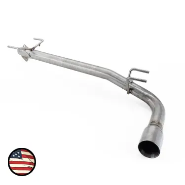Axleback Exhaust - 2018-23 Crosstrek / Sport - Muffler Delete - Single Exit 3" Double Wall Tip 1