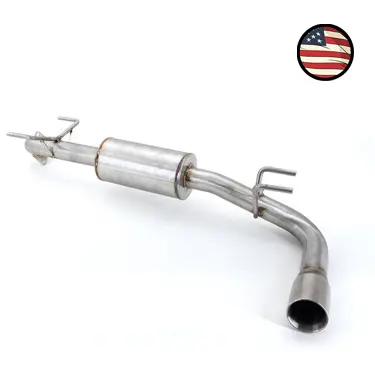 Axleback Exhaust - 2024+ Crosstrek - Executive  - Single Exit 3" Double Wall Tip 1