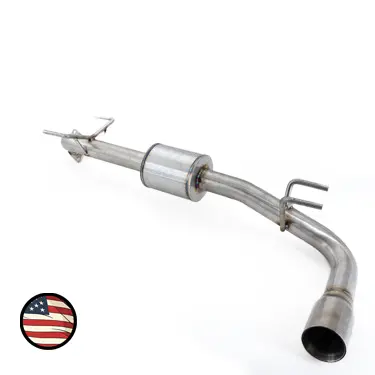 Axleback Exhaust - 2018-23 Crosstrek / Sport - 5" Muffler - Single Exit 3" Double Wall Tip 1